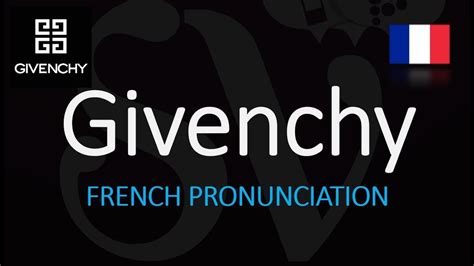 how to pronounce ysl in french|how do you spell givenchy.